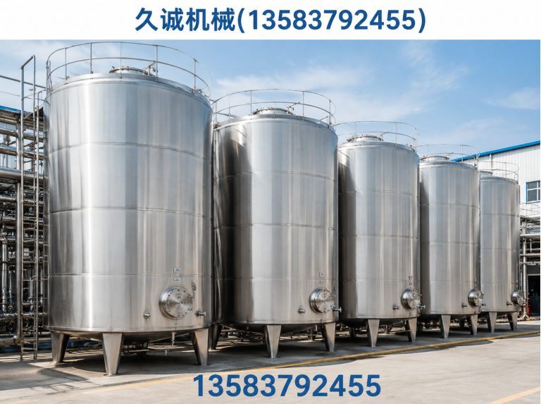 嘉祥县不锈钢储罐展示图